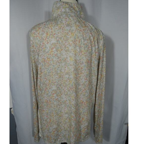 Gerry Women's XL Athletic Top 1/4 Zip Long Sleeves Stretchy Lightweight - Picture 3 of 9